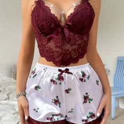 Ensemble de lingerie Burgundy