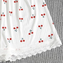 Pyjama Femme Short _ Cerise