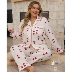 Pyjama Femme Grande Taille _ Blanc