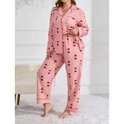 Pyjama Femme Grande Taille _ Rose