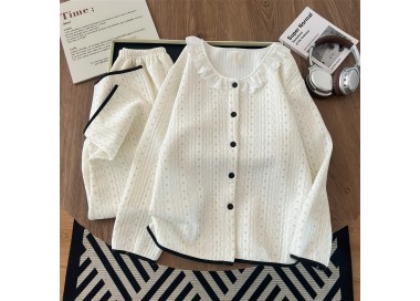 Pyjama en coton écrue