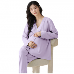 Pyjama Pour Femme Enceinte _ Violet