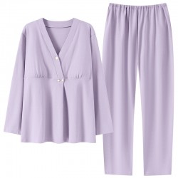 Pyjama Pour Femme Enceinte _ Violet