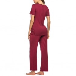 Pyjama femme d'allaitement _ Noir