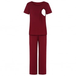 Pyjama femme d'allaitement _ Noir