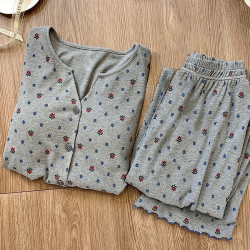 Pyjama à Manche longue _ Gris