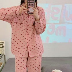 Pyjama à Manche longue _ Rose