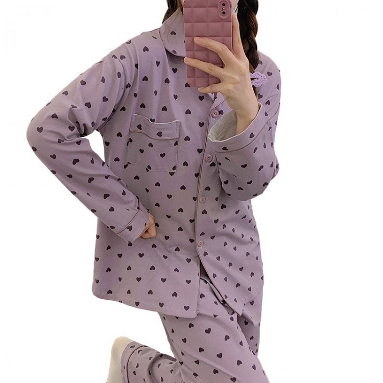 Pyjama à Manche longue _ Violet