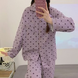 Pyjama à Manche longue _ Violet