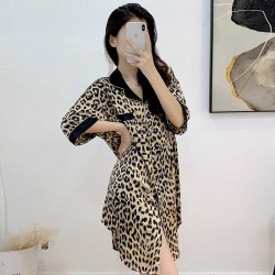 Robe de chambre Léopard