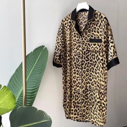 Robe de chambre Léopard