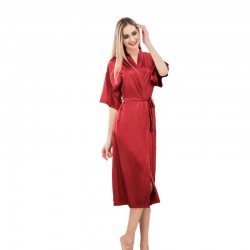 Robe de chambre Femme Rouge