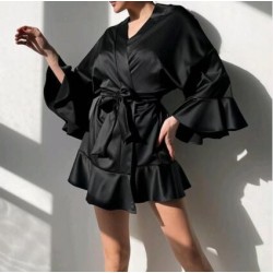 Peignoir En Satin