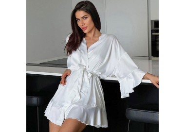 Peignoir En Satin