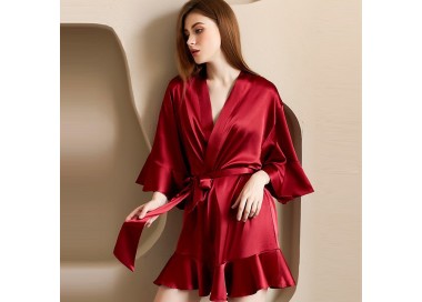 Peignoir En Satin