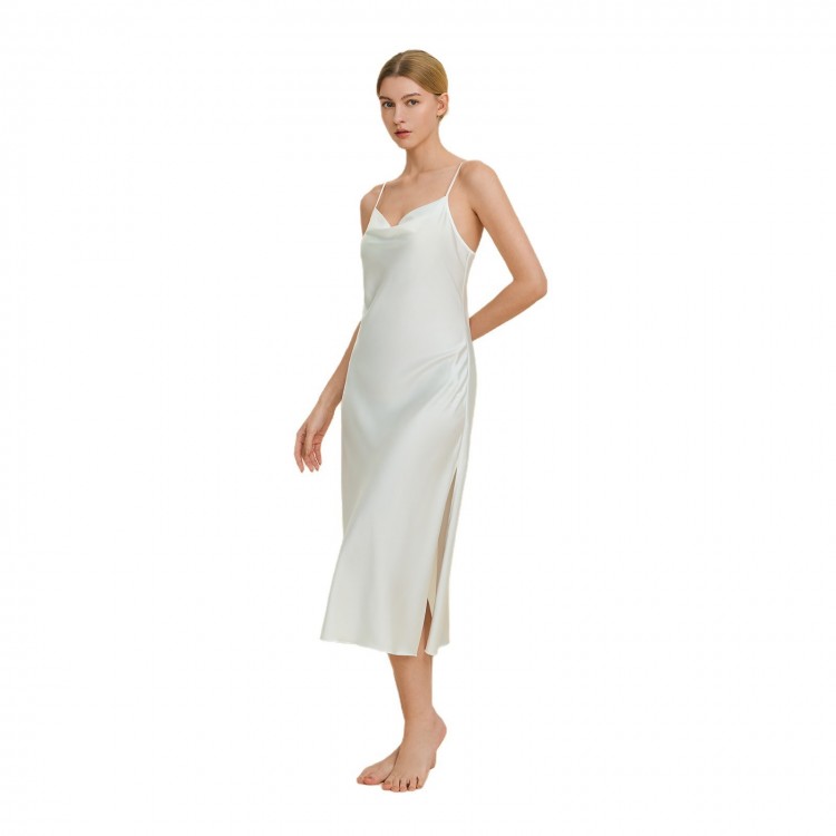 Nuisette Longue en Satin