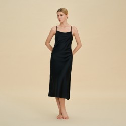 Nuisette Longue en Satin