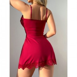 Nuisette Dentelle Rouge