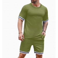 Pyjama Confortable Homme Vert Kiwi