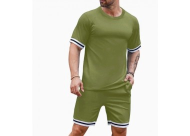 Pyjama Confortable Homme Vert Kiwi