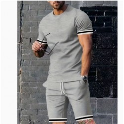 Ensemble Confortable Homme _ Gris Clair