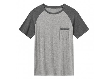 Ensembles de pyjamas courts deux pièces _ Gris