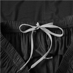 Ensembles de pyjamas courts deux pièces _ Noir