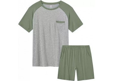 Ensembles de pyjamas courts deux pièces _ Vert