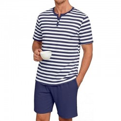 ensemble rayé homme