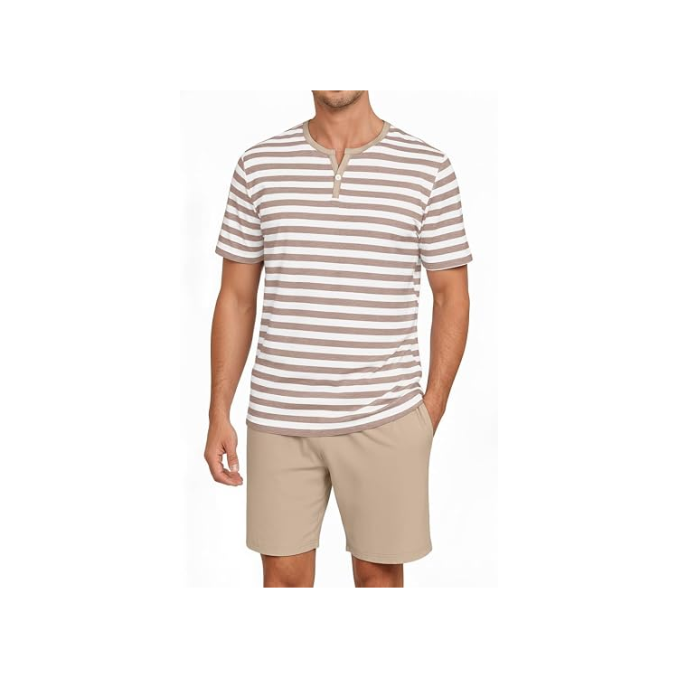 Ensemble rayé homme _Beige