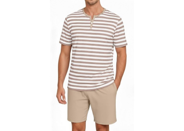 Ensemble rayé homme _Beige