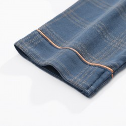 pyjama homme carreaux _ Bleu