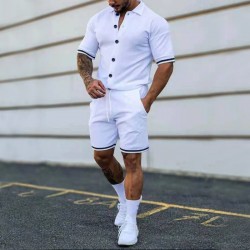 Ensembles de survêtements pour hommes _ blanc