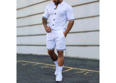 Ensembles de survêtements pour hommes _ blanc