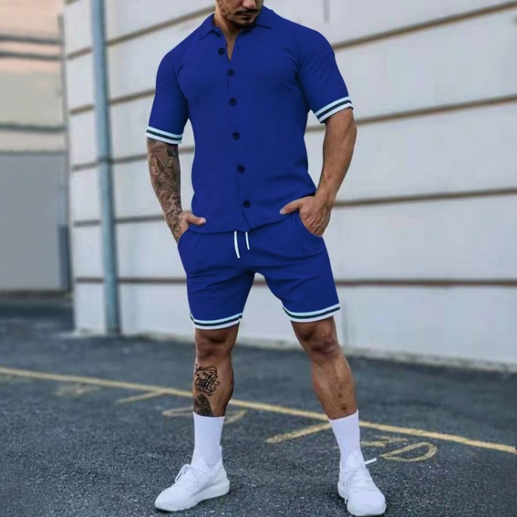 Ensembles de survêtements pour hommes _ bleu roi