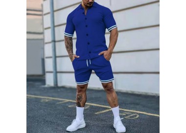 Ensembles de survêtements pour hommes _ bleu roi