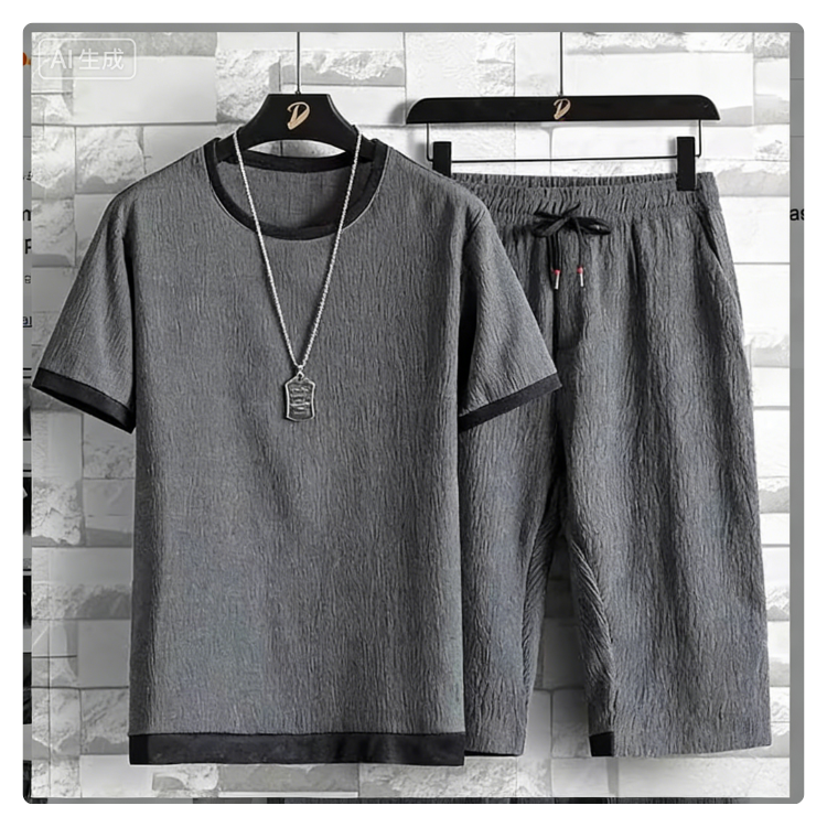 Ensemble de vêtements de sport _ gris