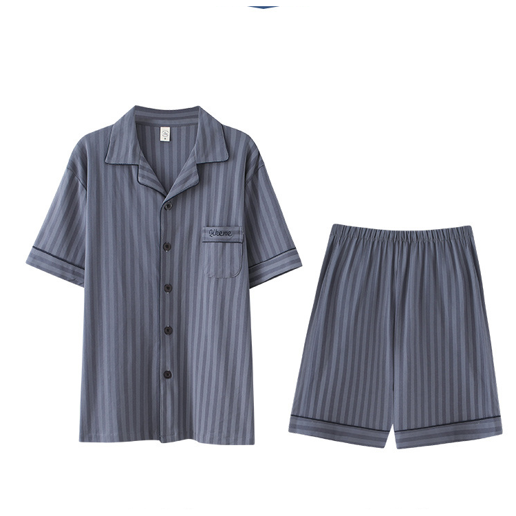 Pyjama Homme 100% Coton _ Gris