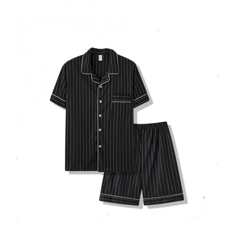 Pyjama Homme 100% Coton _ Noir