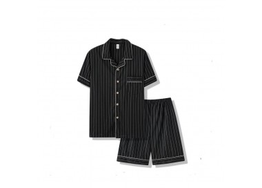 Pyjama Homme 100% Coton _ Noir