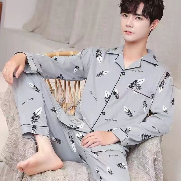 Ensemble Pyjama Homme _ Gris Clair