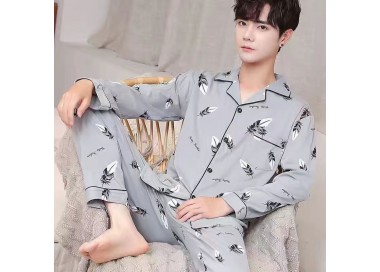 Ensemble Pyjama Homme _ Gris Clair