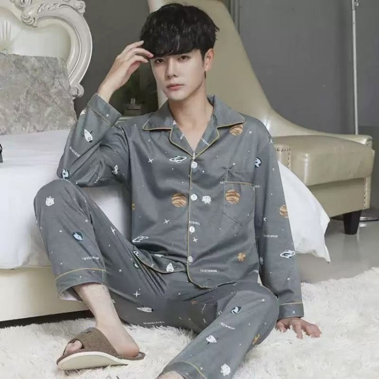 Ensemble Pyjama Homme Gris