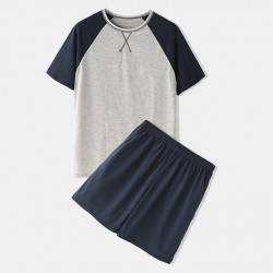 Pyjama Homme Coton _ Gris