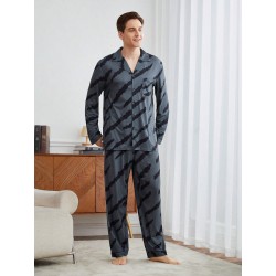 Pyjama Pour Homme à Manches Longues