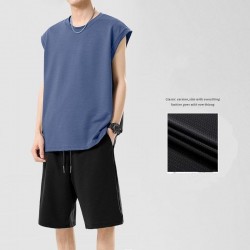 Ensemble Short et Débardeur pour Homme _ Bleu