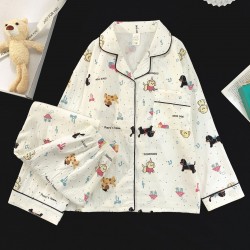 Ensemble de pyjama fille _ Blanc