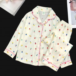Ensemble de pyjama fille _ fleurie