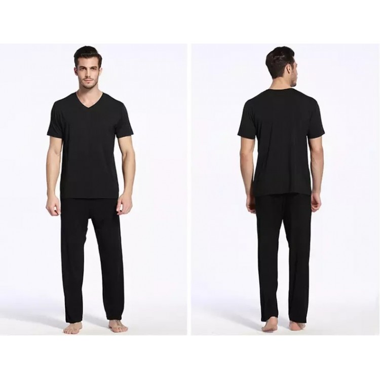 T-shirt et Pantalon pour Homme _ Noir