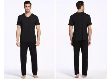 T-shirt et Pantalon pour Homme _ Noir
